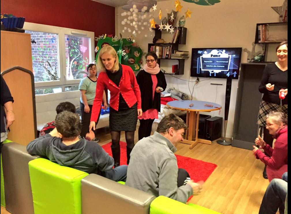 Visite au Pre de la Bataille Acceuil de jour foyer d'hebergement et ESAT De beaux projets handicap